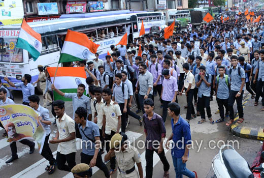 ABVP protest 1